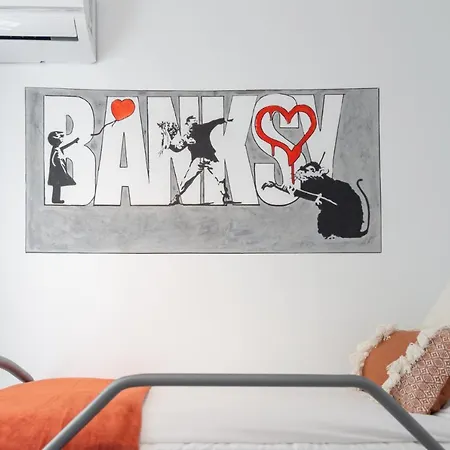 Exclusive Banksy Downtown, By Monaro***** Apartment Madrid Exterior photo